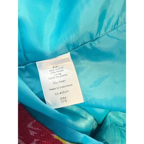 Talbots Cotton Lined Dress Size 16 - Picture 4 of 4